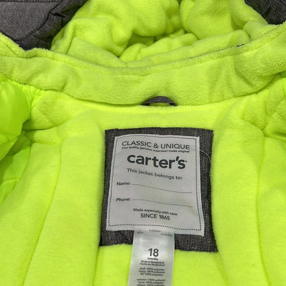 ❄️ Carters coat. Size 18 months. Excellent condition. - Picture 9 of 13